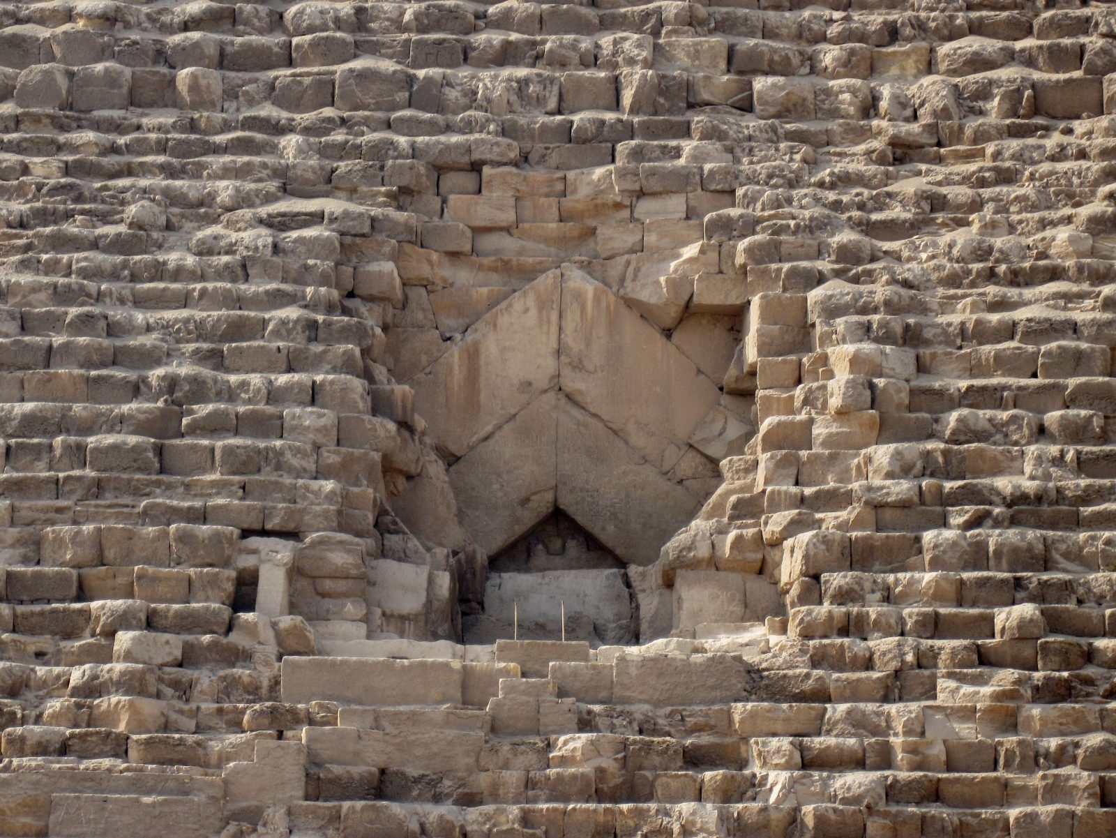 Great Pyramid Entrance