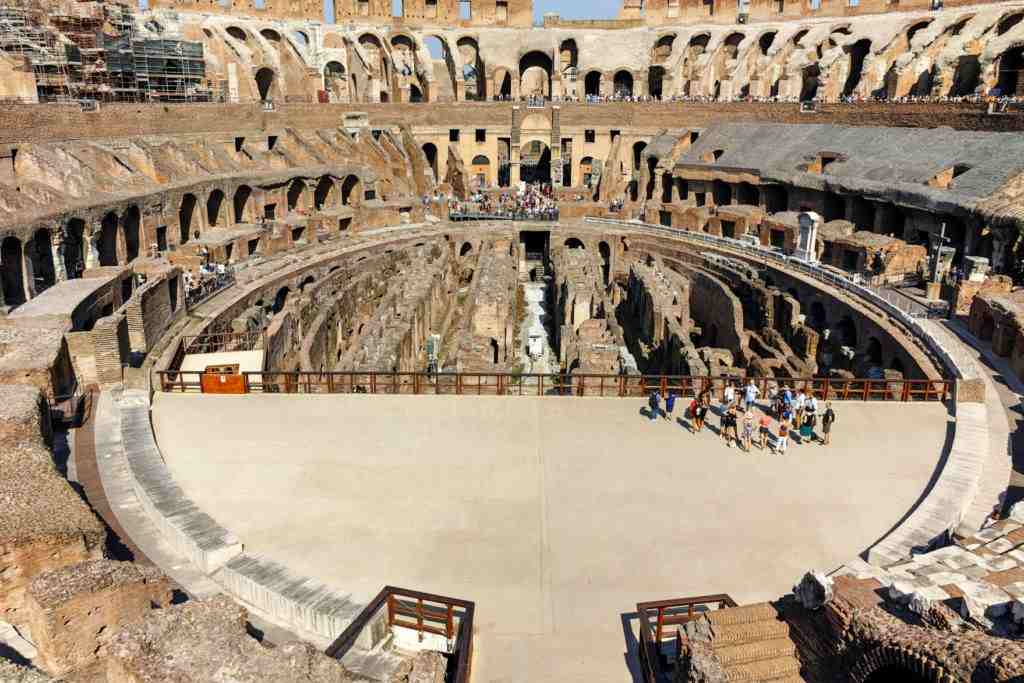 Reconstructed Arena Floor