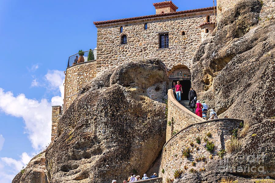 The Holy Monastery of Great Meteoron Entrance