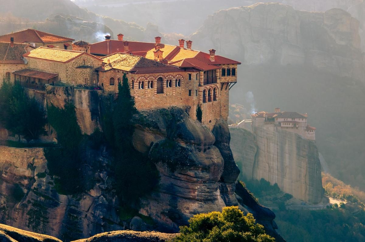 Holy Monastery of Roussanou View