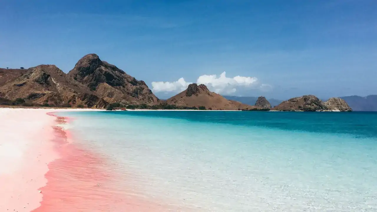 Pink Beach Shoreline