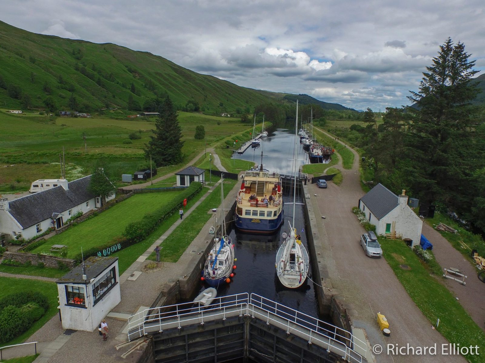 Caledonian Canal Locks