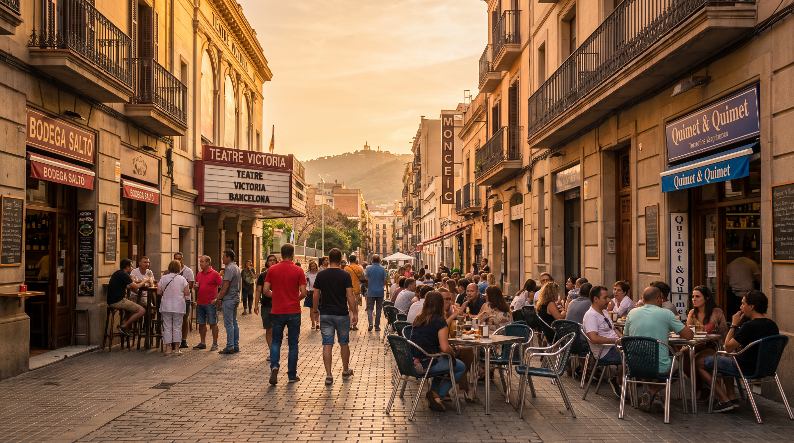 Poble-sec District