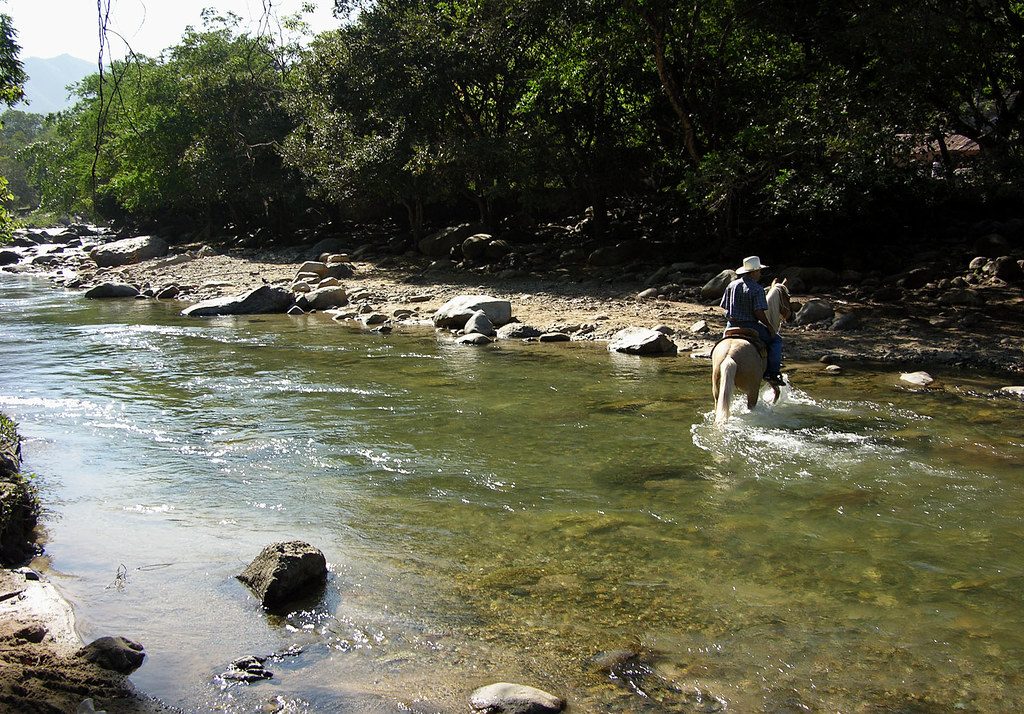 Rio Cuale River Crossing