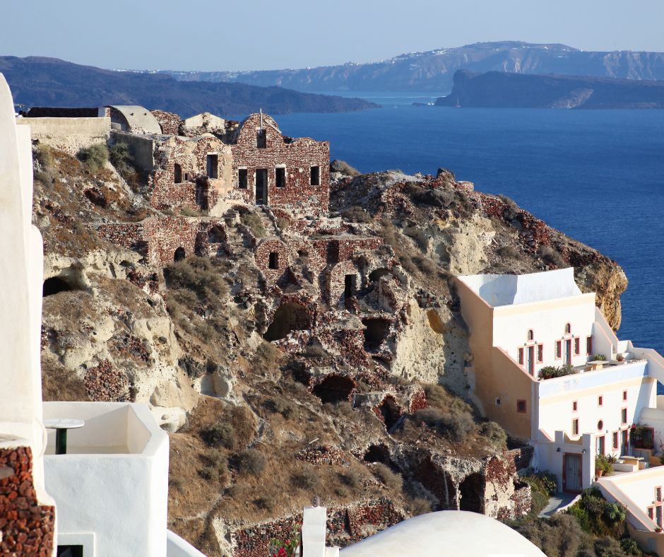 Oia Castle Ruins