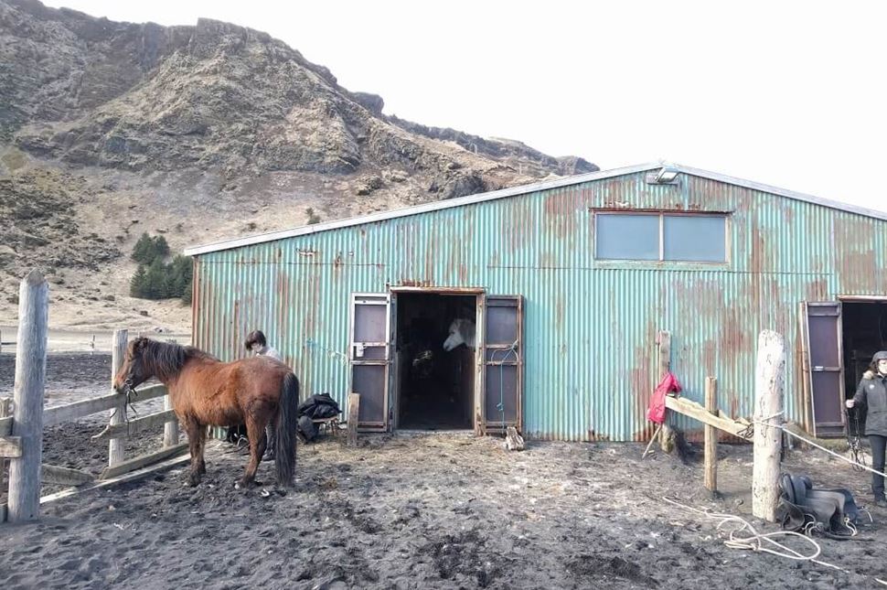 Smiðjuvegur Stable Entrance