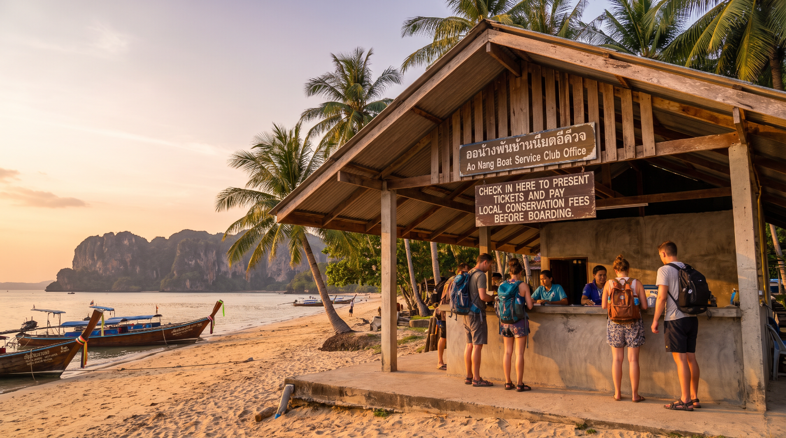 Ao Nang Boat Service Club Office