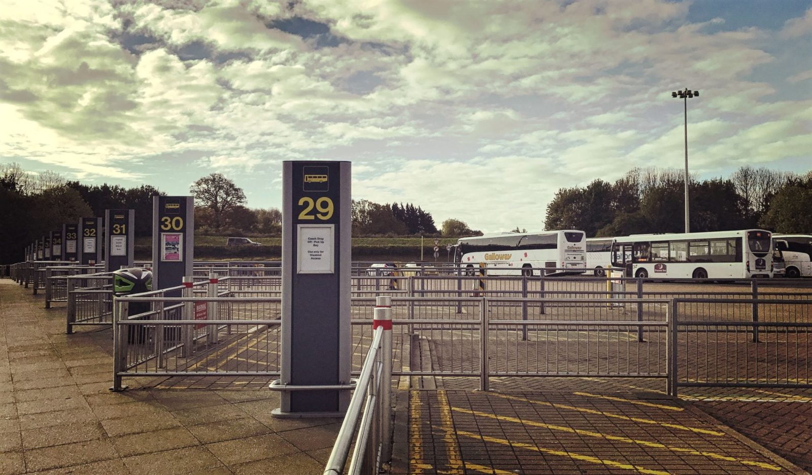 Coach Station Departure Bays