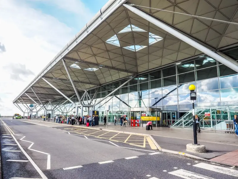 Arrivals Hall Glass Frontage
