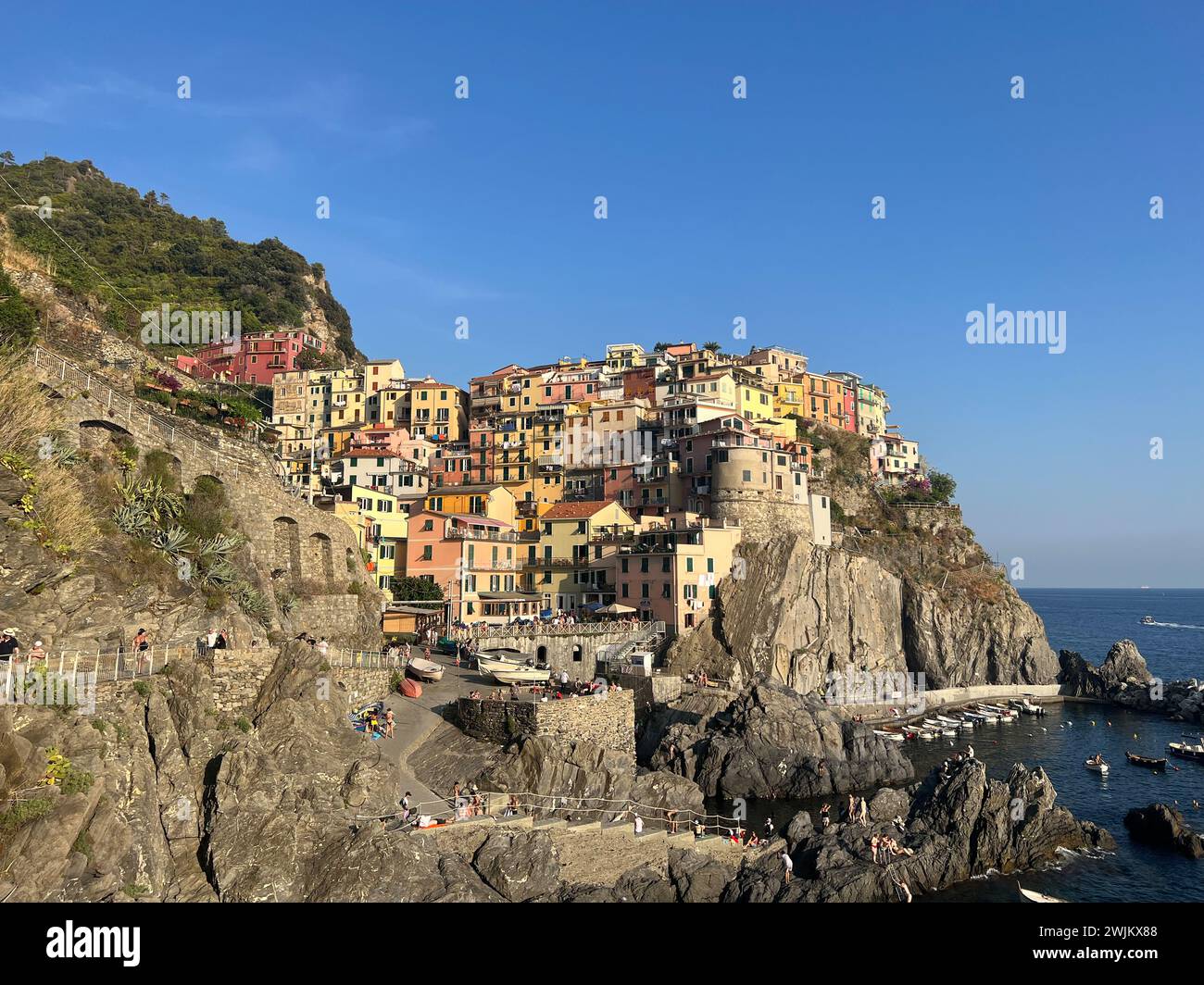 Approaching Riomaggiore