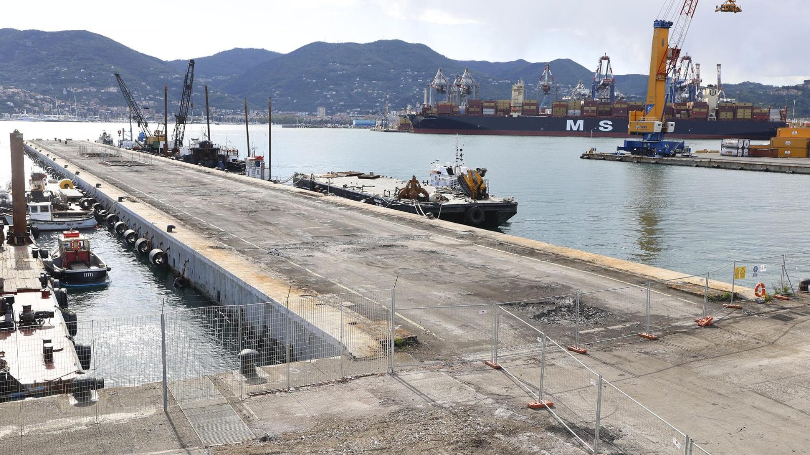 Boarding at La Spezia