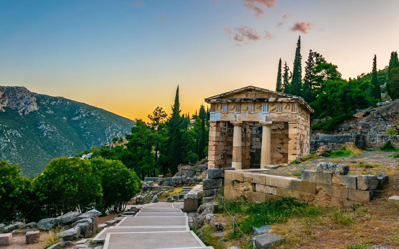 Delphi Museum Terrace