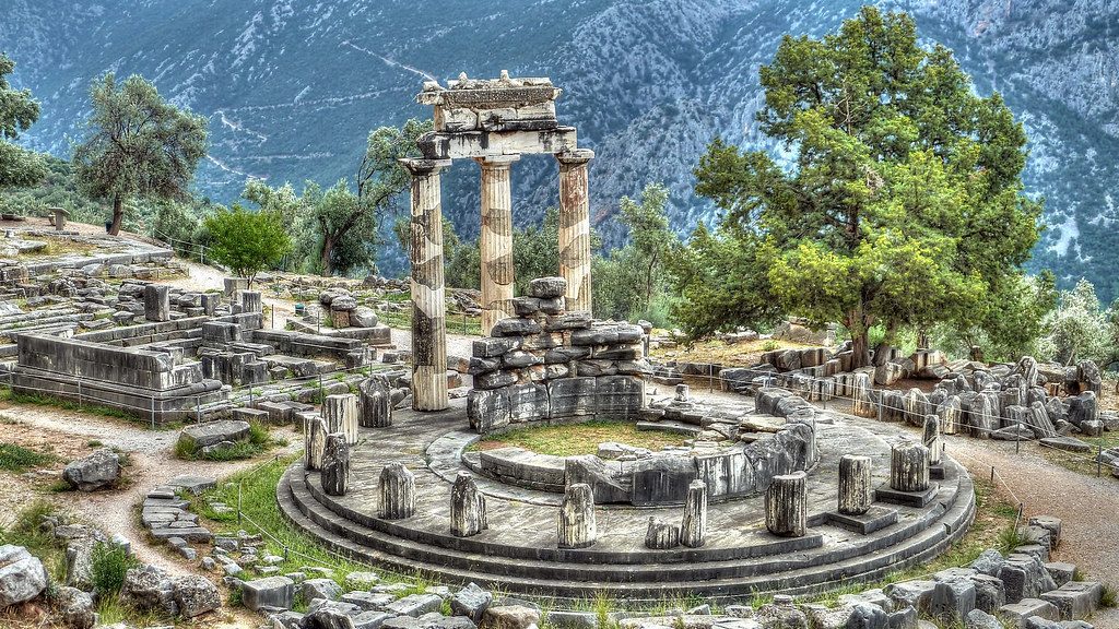 Tholos at the Sanctuary of Athena Pronaia