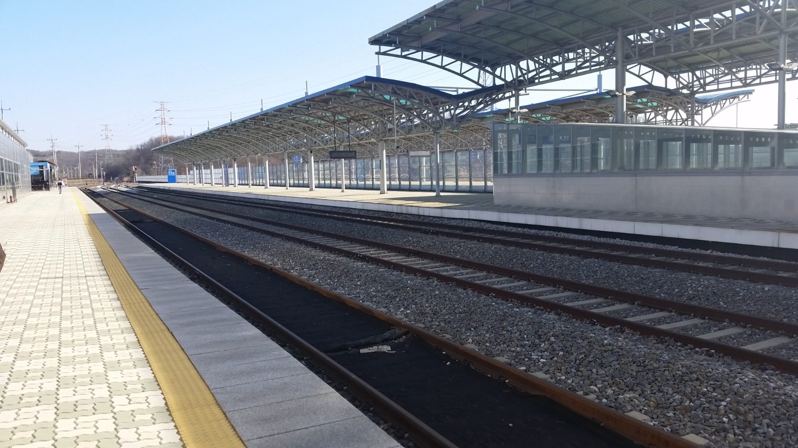 Dorasan Station Platform