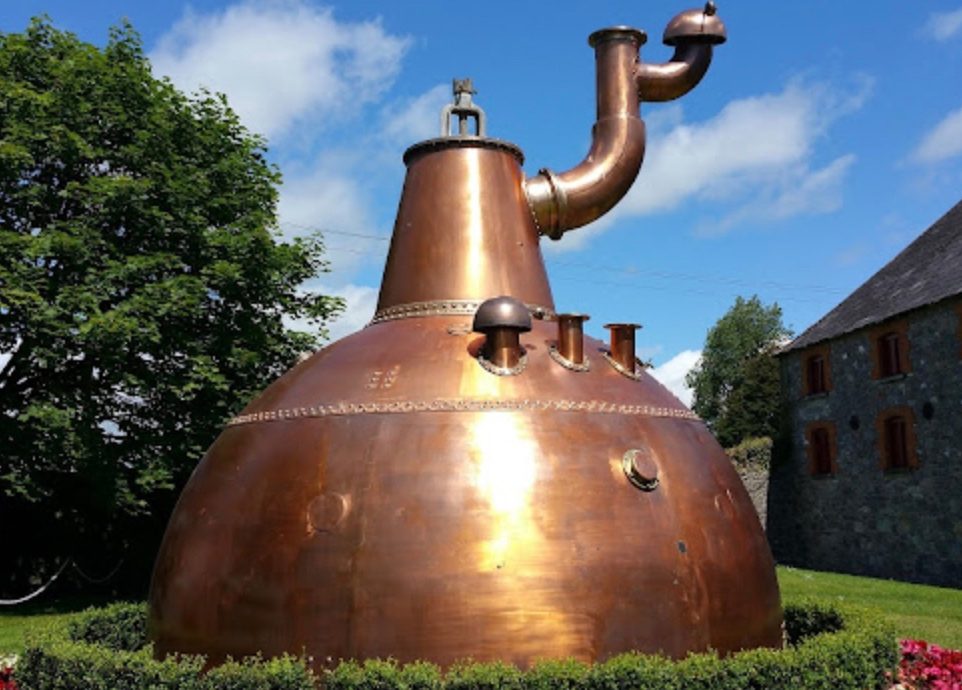 The Distillerie Courtyard