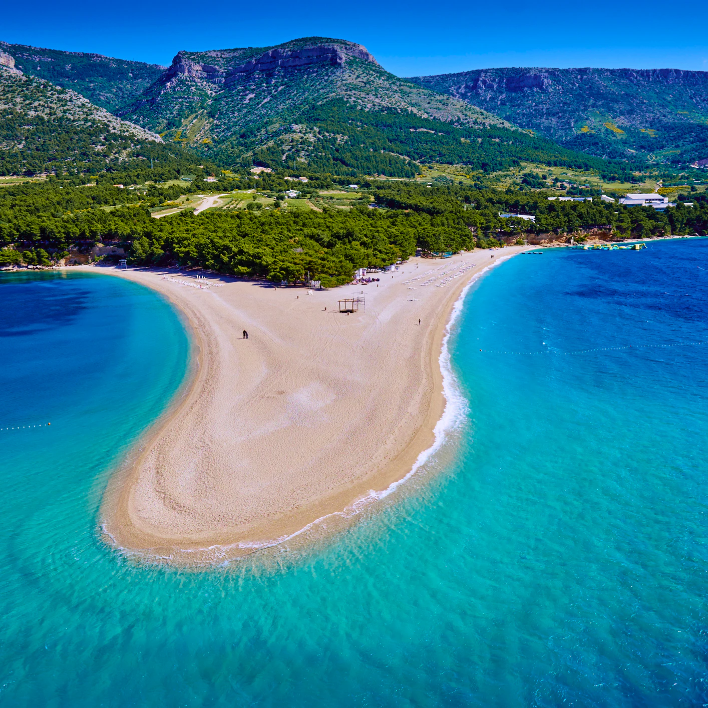 Cruising to Brač Island