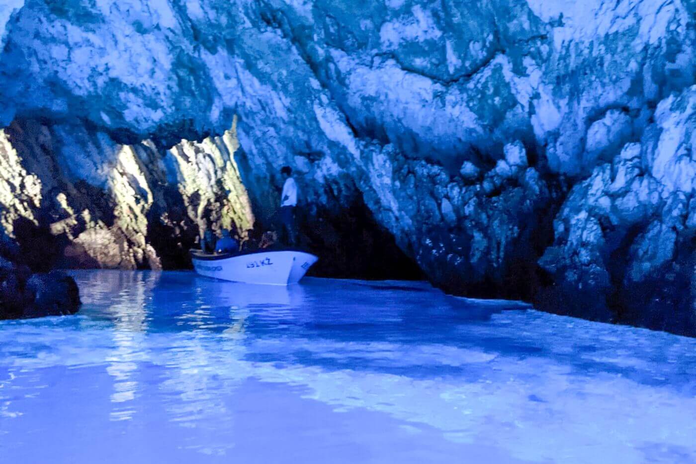 Little Blue Cave (Hvar Island)