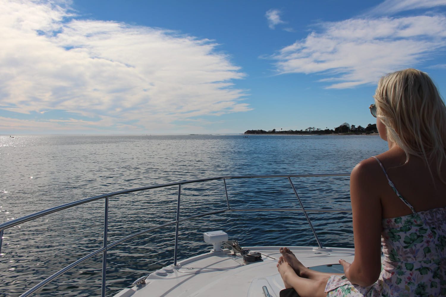 Marina Puerto Del Rey Bow View