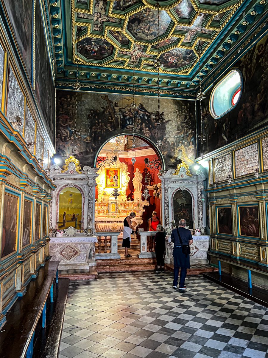 Our Lady of the Rocks Museum Interior
