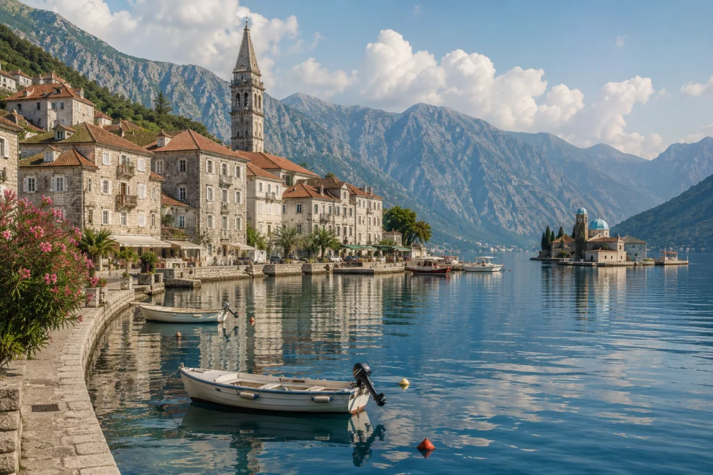 Perast Waterfront Promenade