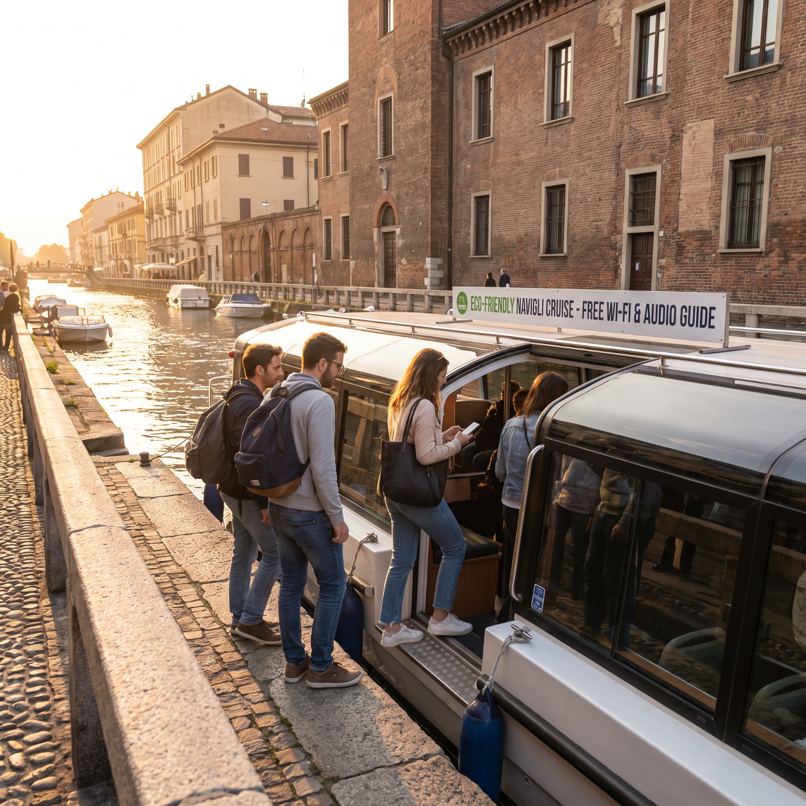 Board the Electric Boat