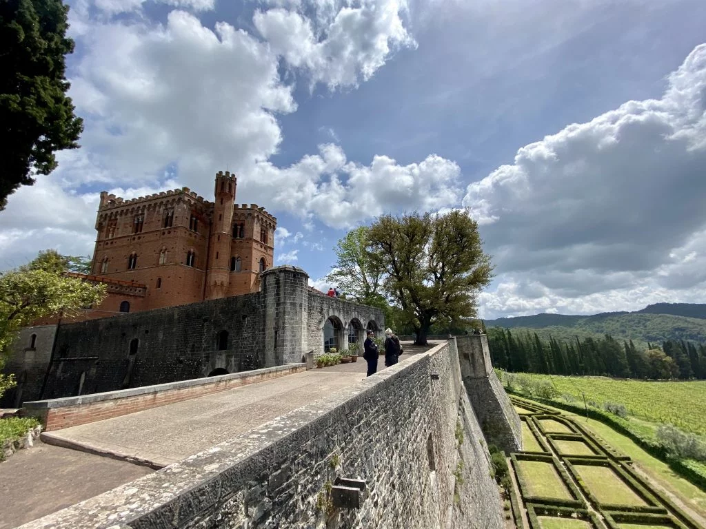 Castello di Brolio Walls