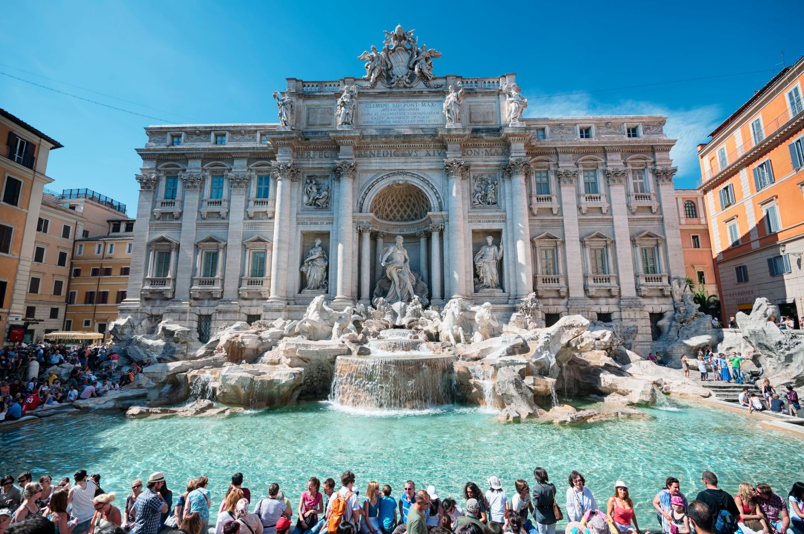Trevi Fountain & Spanish Steps