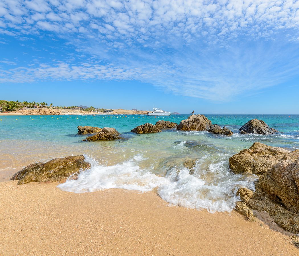 Chileno Bay Küstenlinie
