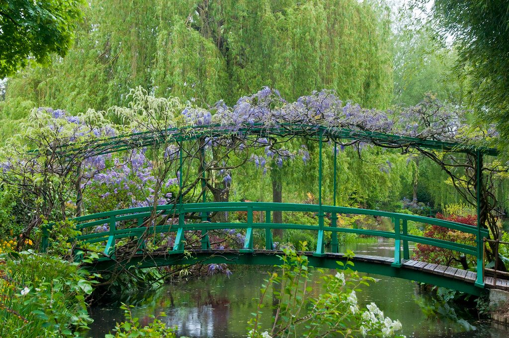 The Water Garden and Japanese Bridge
