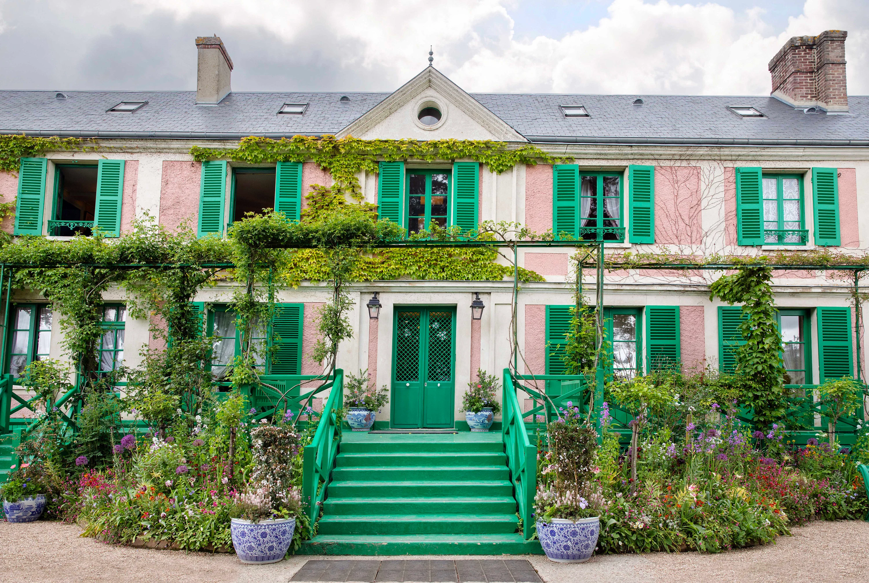 Monet's House Entrance