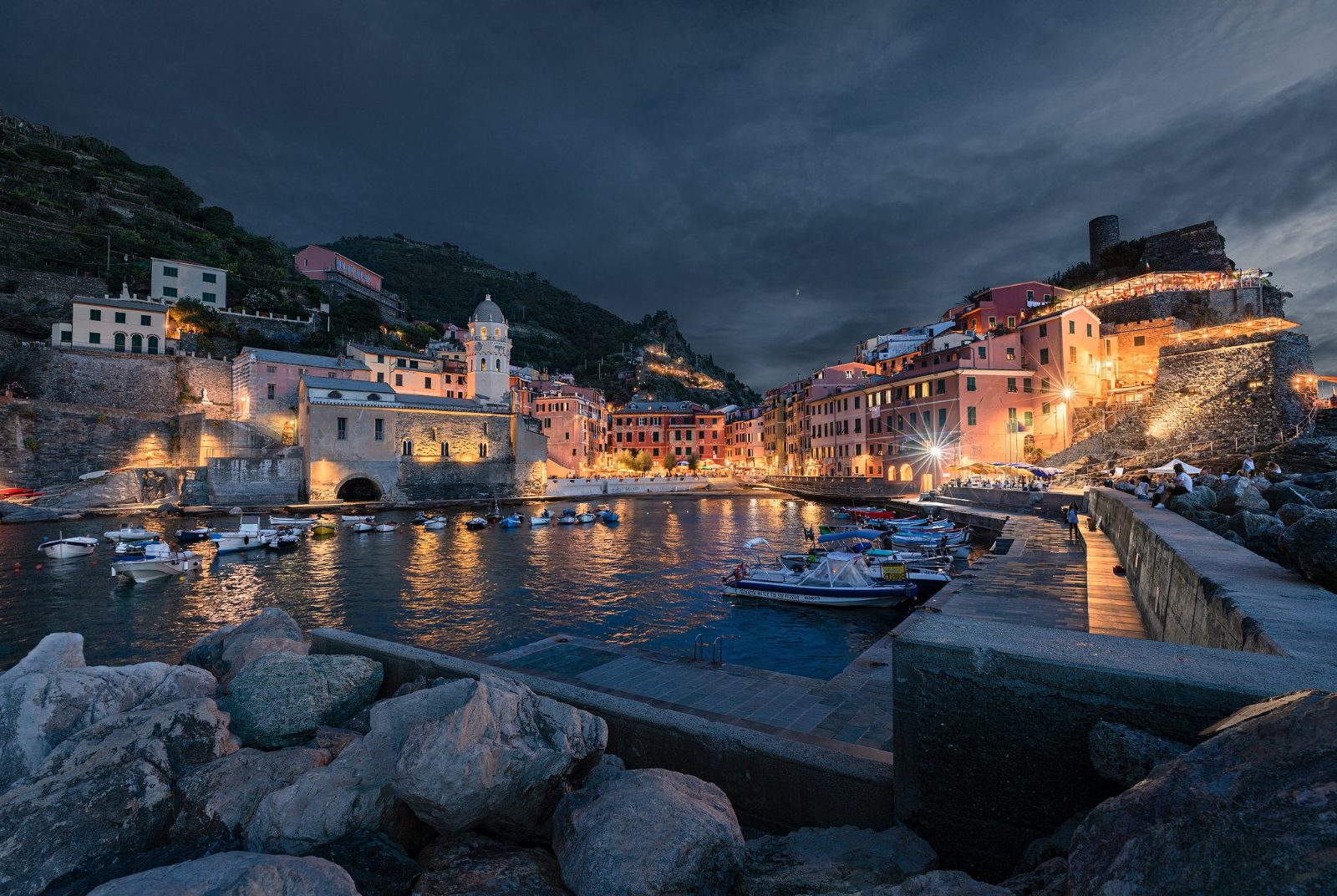Vernazza Harbor