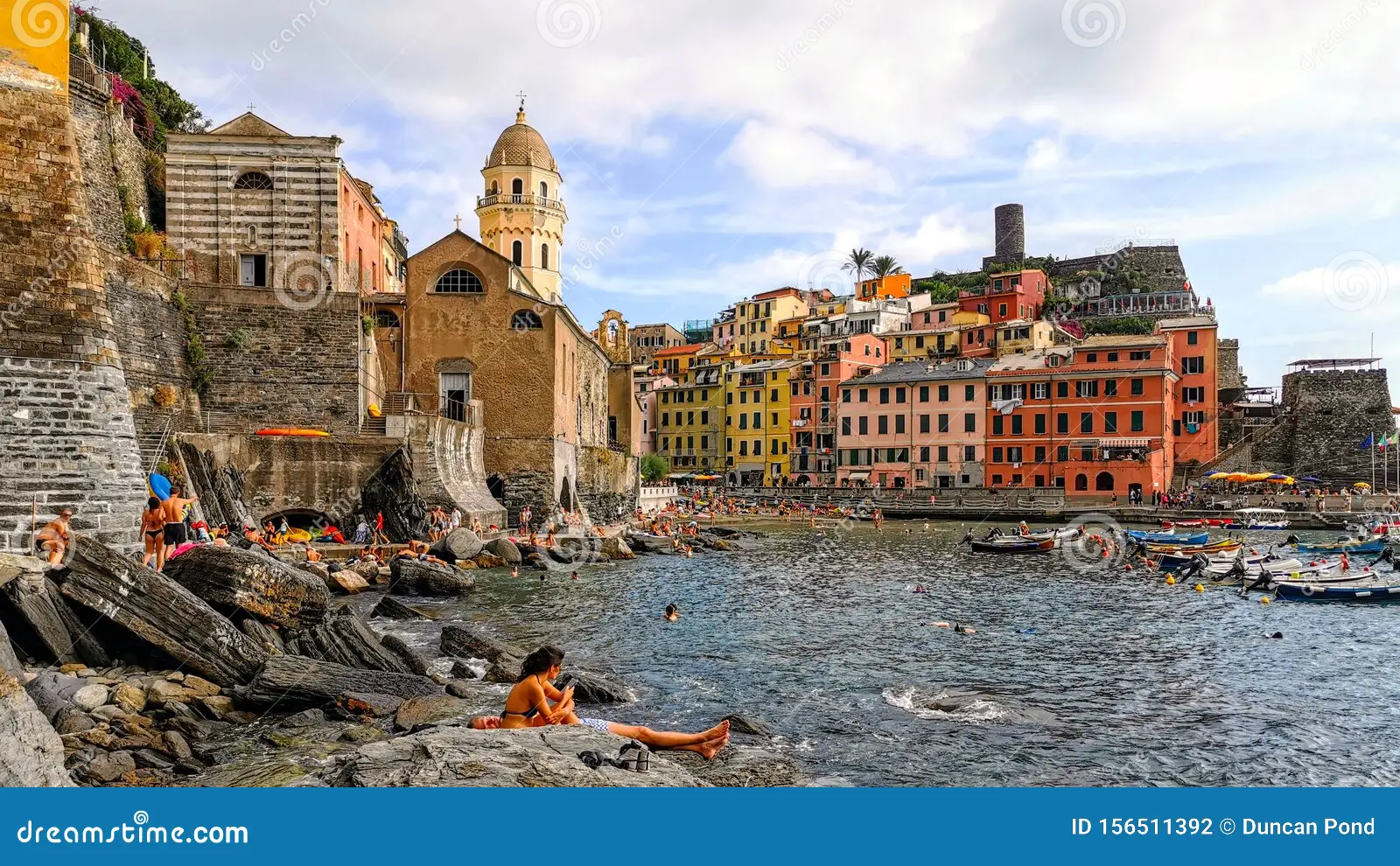 Vernazza Harbor