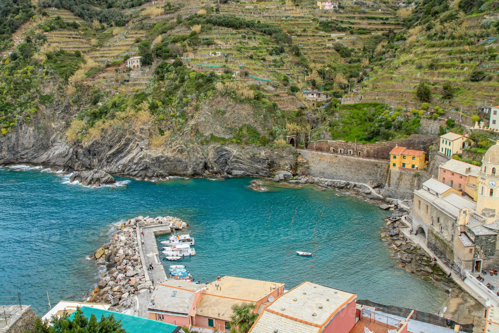 Vernazza Harbor Pier