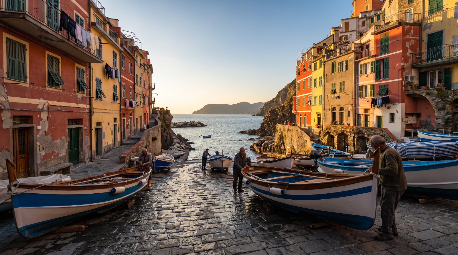 Riomaggiore Boat Slipway