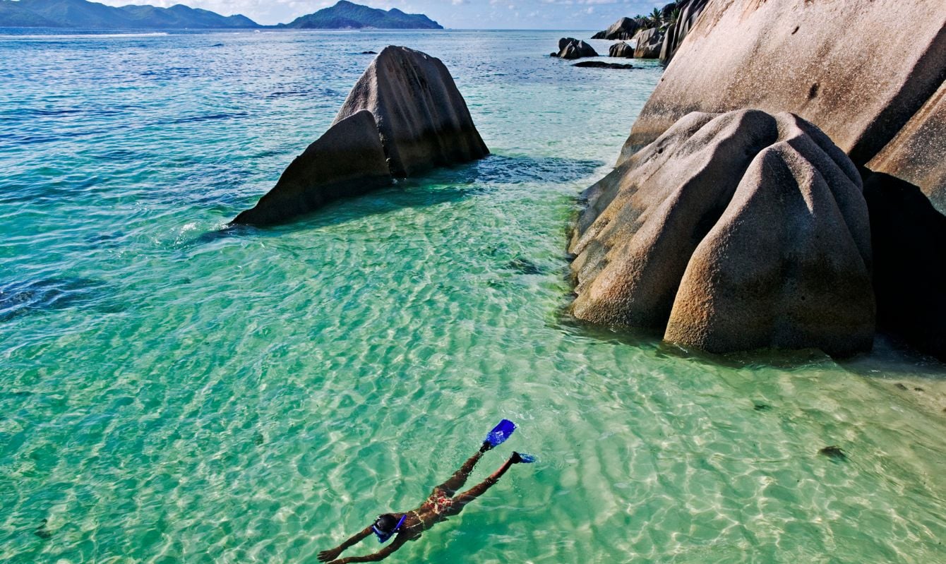 Snorkeling Seychelles Praslin