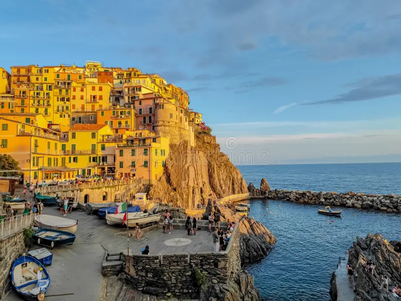 Riomaggiore and Manarola Coastline