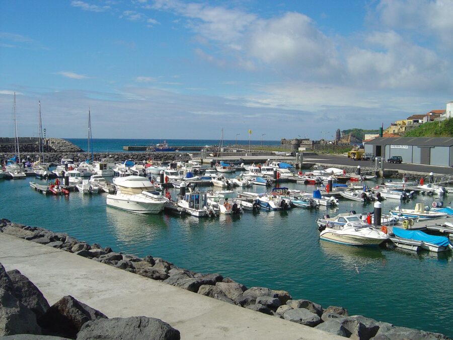 Vila Franca do Campo Marina Departure Dock