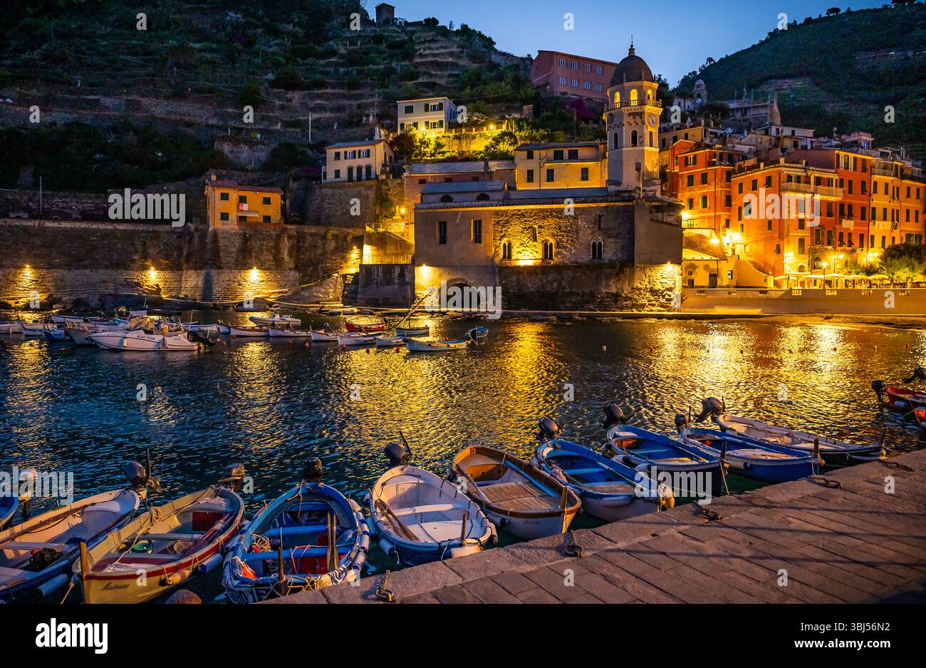 Vernazza Harbor Approach