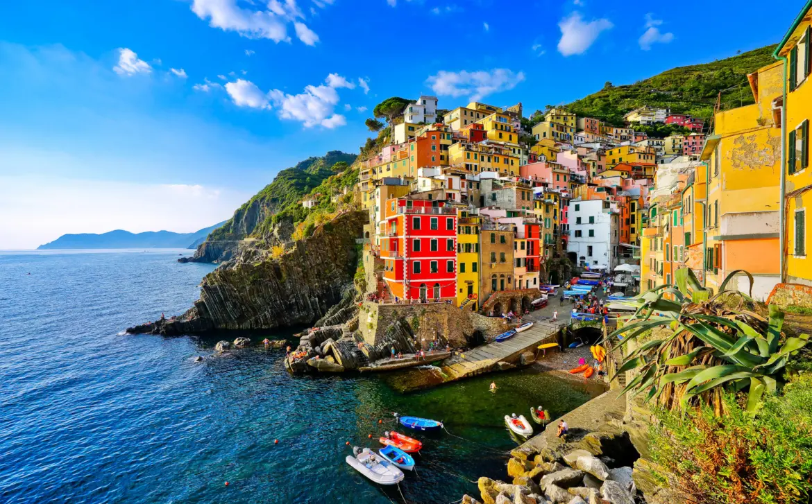 Riomaggiore Cliffside Houses