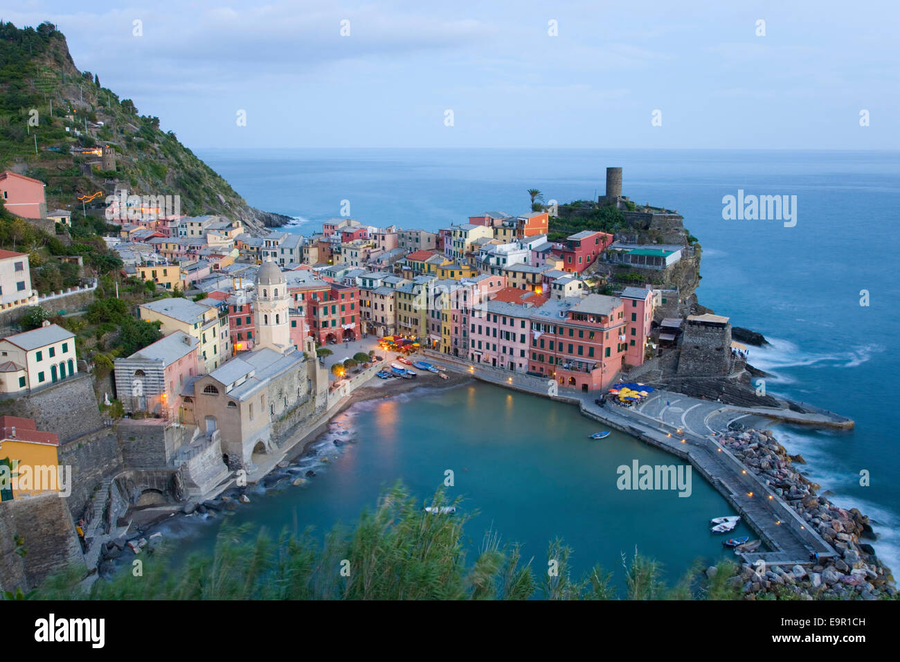Vernazza Harbor and Pier