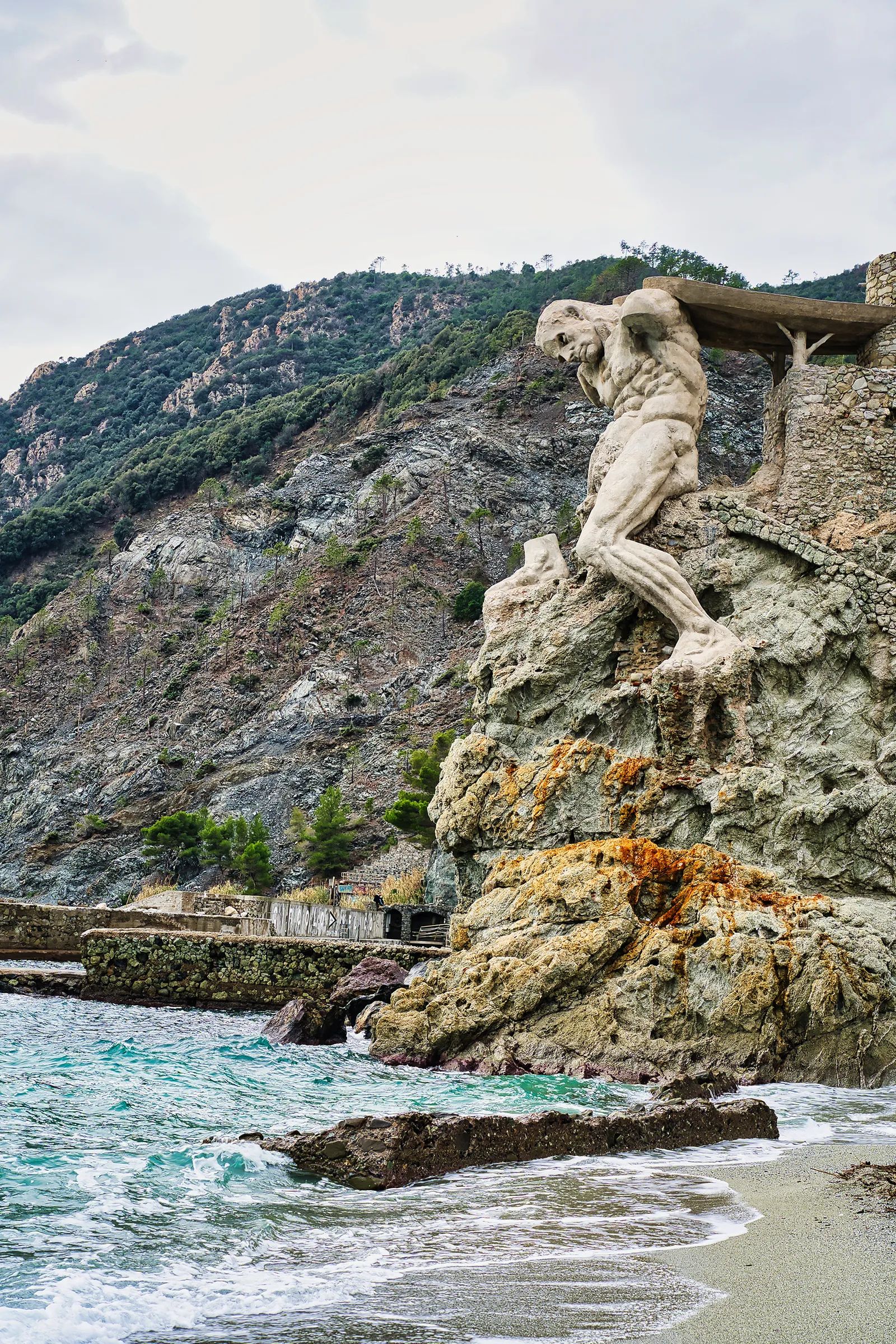 Monterosso Neptune Statue