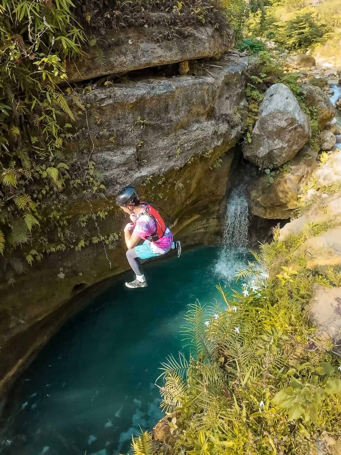 First Falls Jump-off