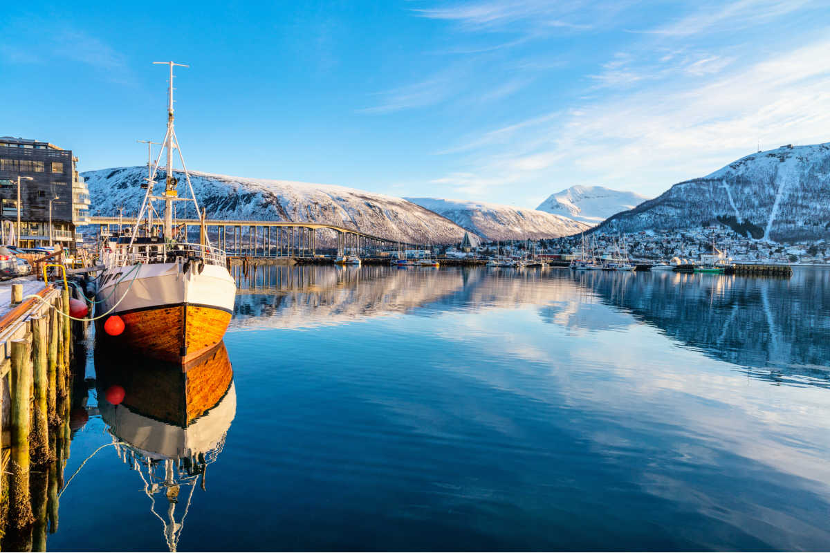 Tromso harbor