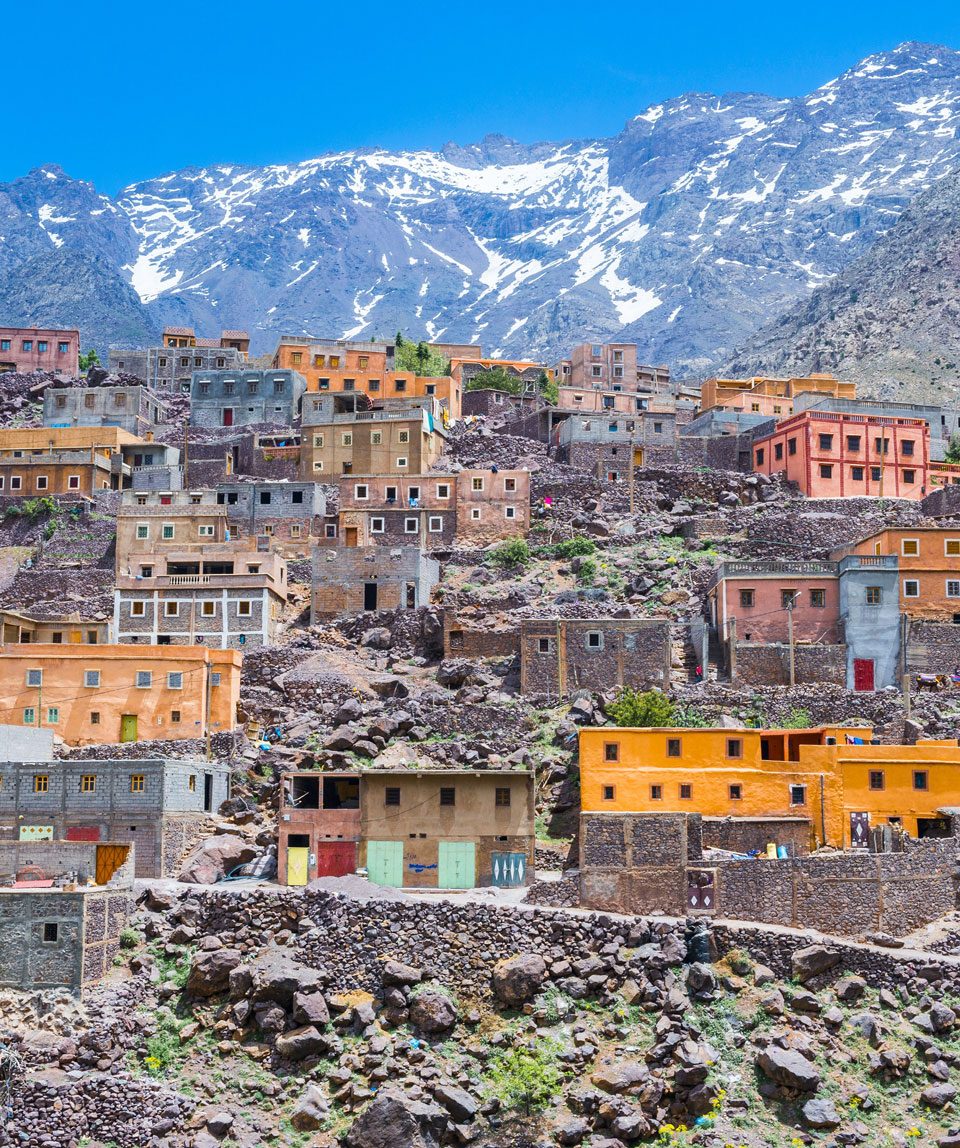 Imlil Village Rooftop View