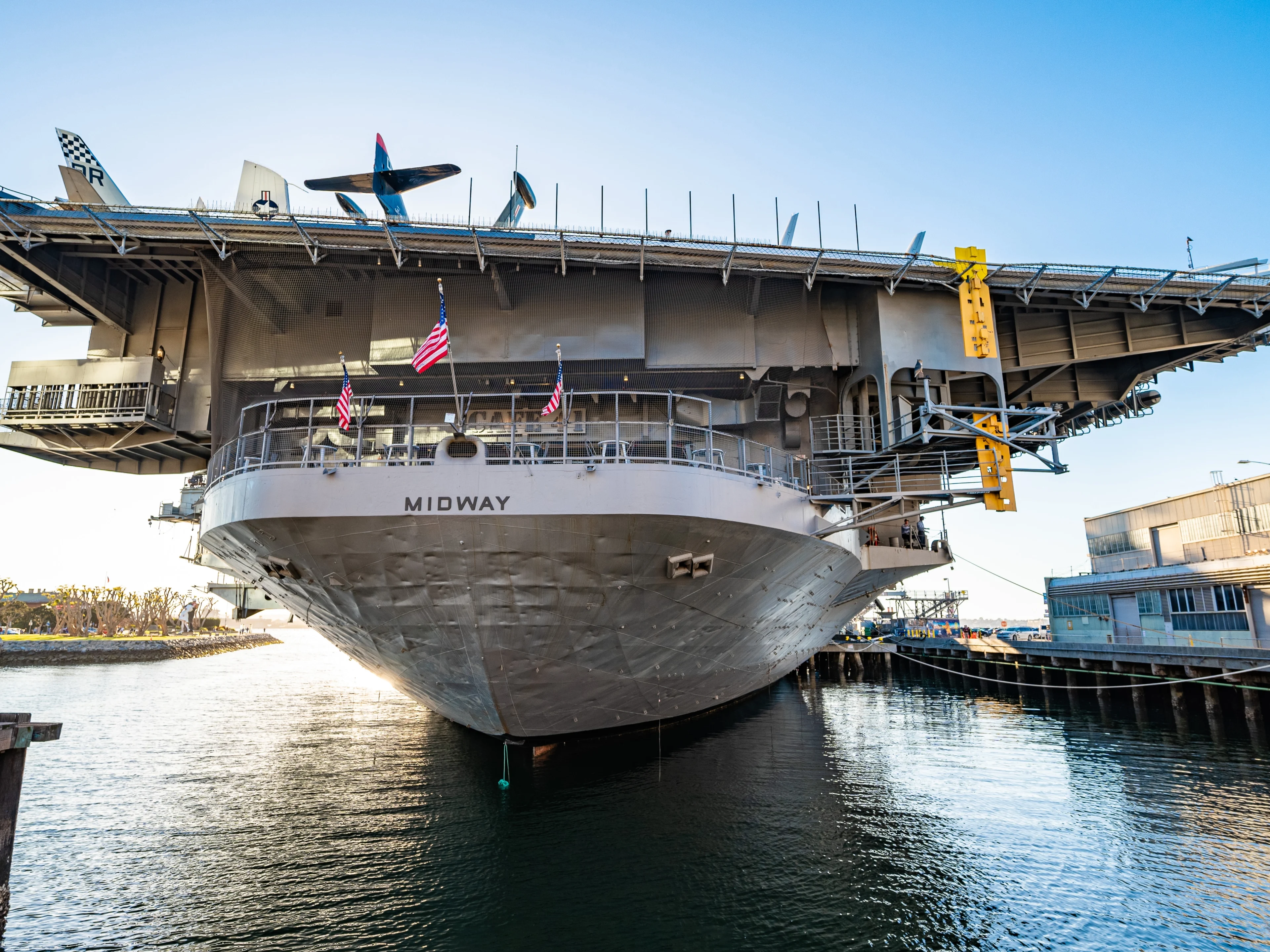 USS Midway Museum Flight Deck View