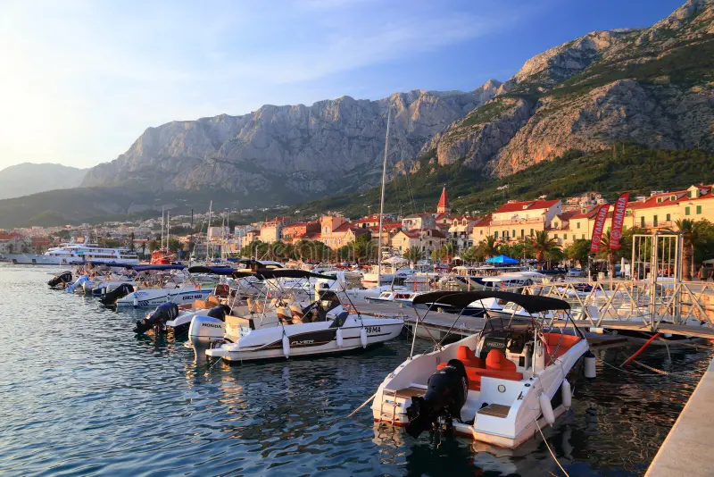 Boarding at Makarska Harbour