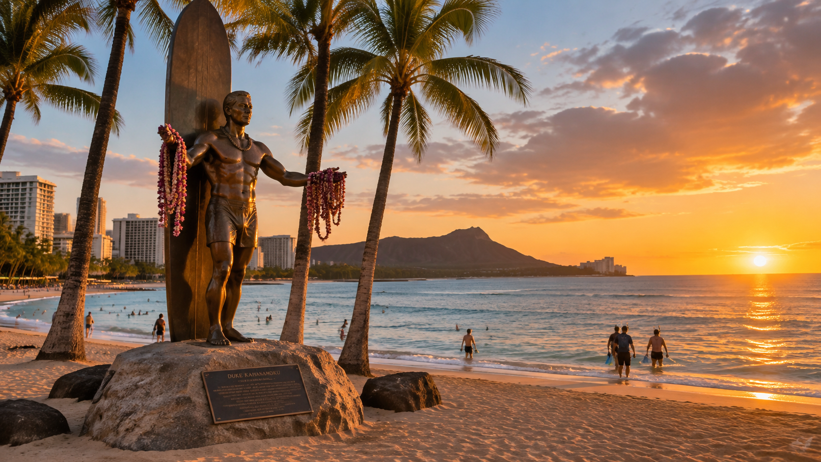 Duke Kahanamoku Statue