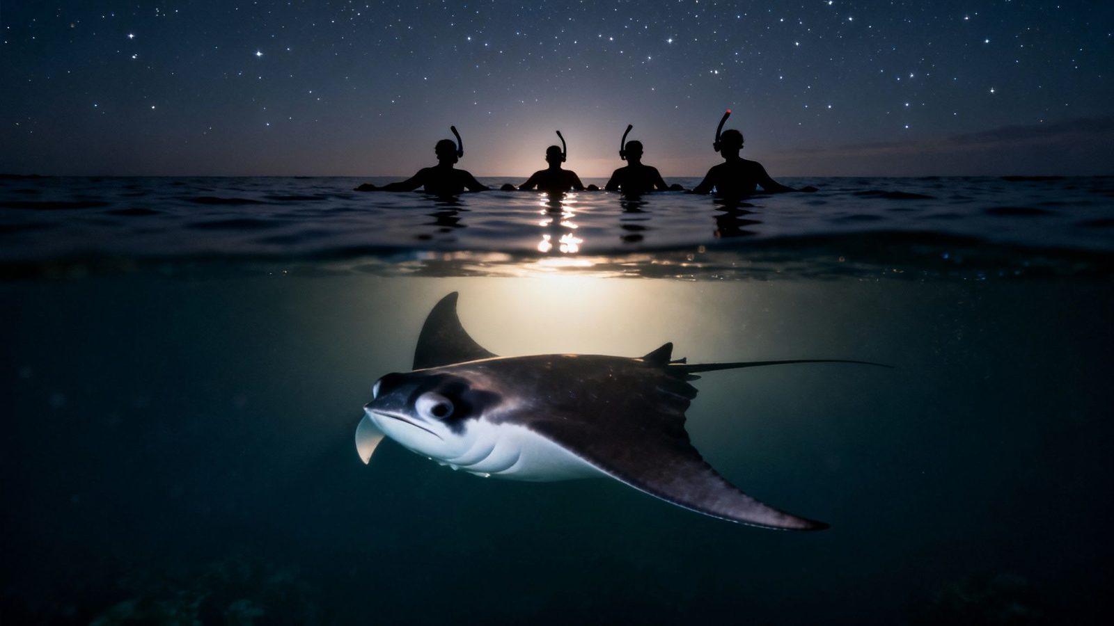 Night snorkel session