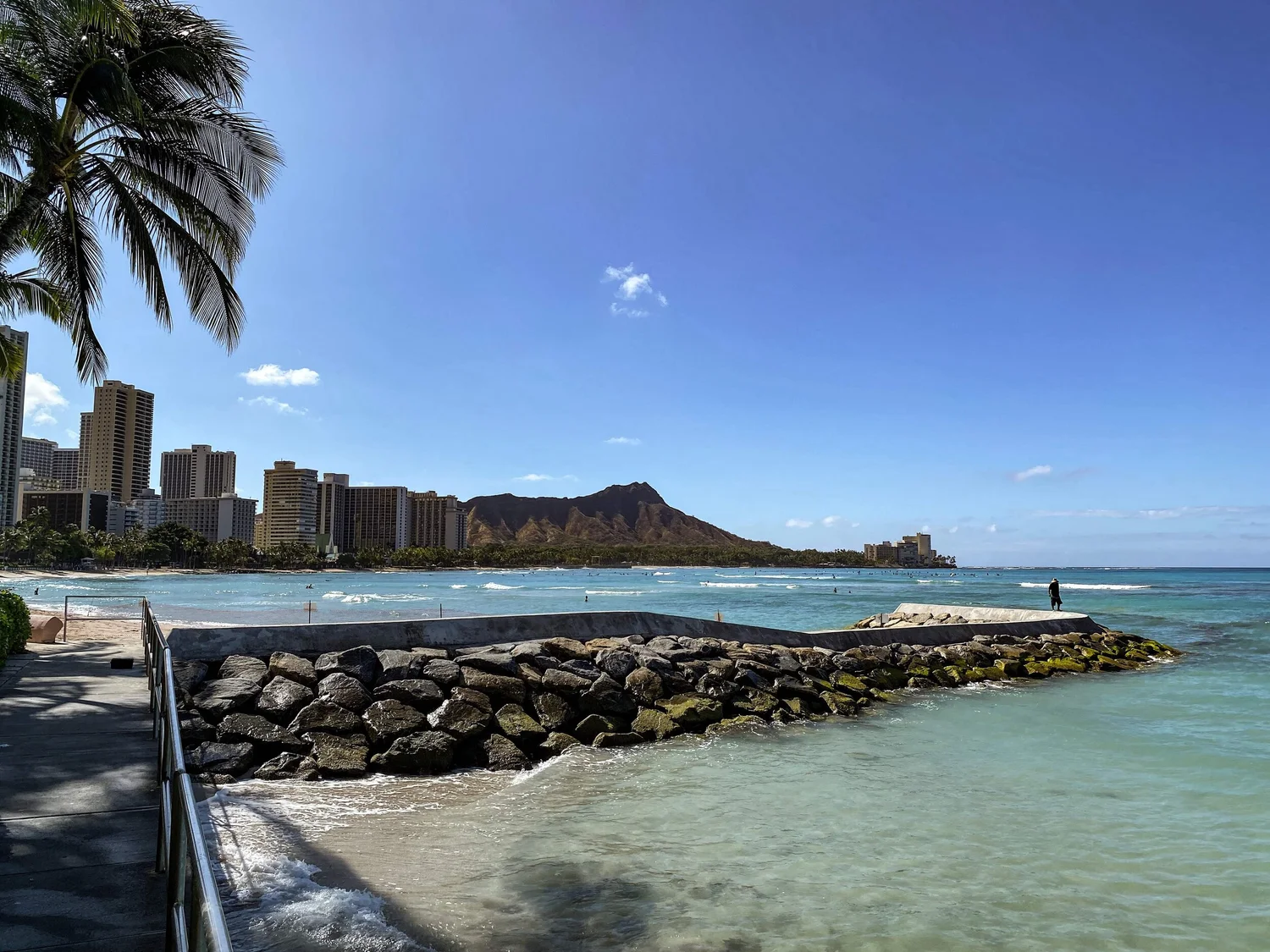 Waikiki Beach Center Groin