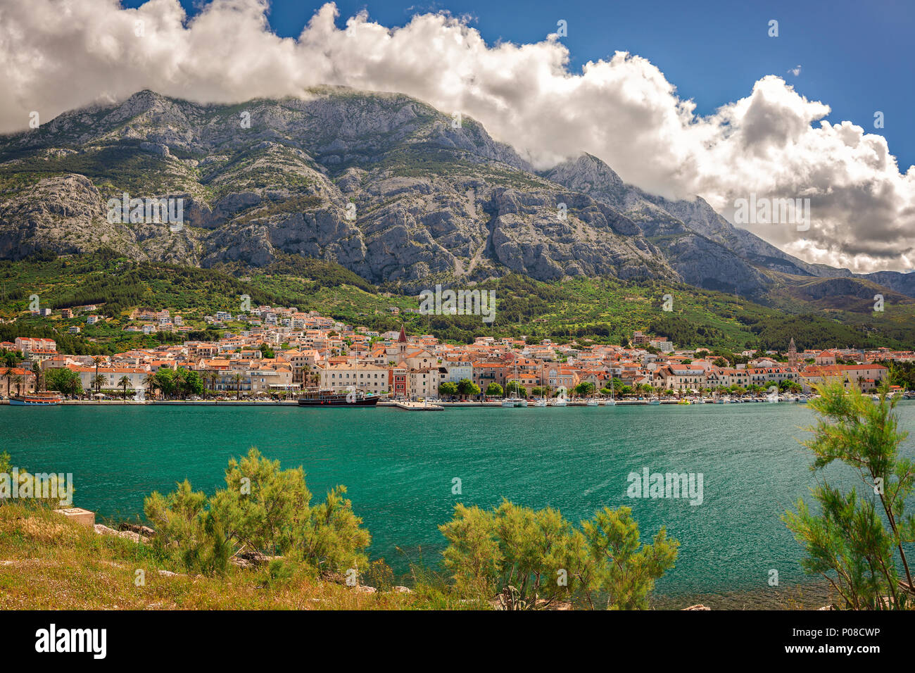 Biokovo Mountain Backdrop